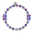 Bracelet Licorne Violet | Argent | Ours Double Shimmer
